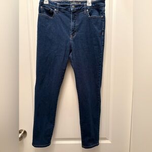 Ralph Lauren Dark Blue Denim Jeans Size 12